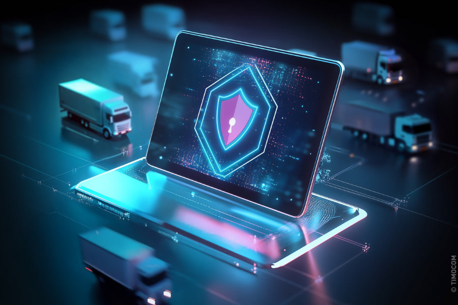 Veiligheid digitale vrachtbeurs: cybersecurity op online vrachtbeurzen