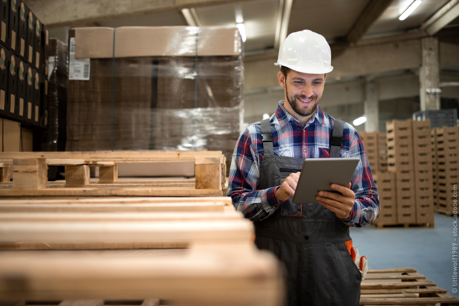 Optimale plaatsing van pallets op een vrachtwagenoplegger